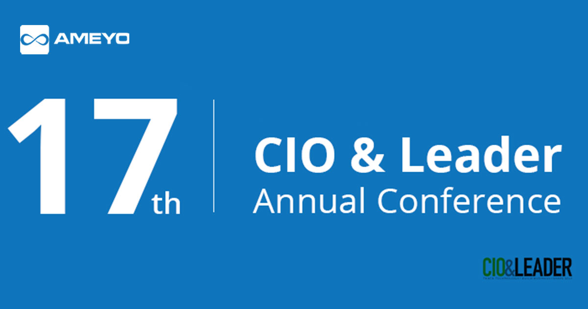 Ameyo to innovate IT practices at the 17th CIO and Leader Conference, Goa