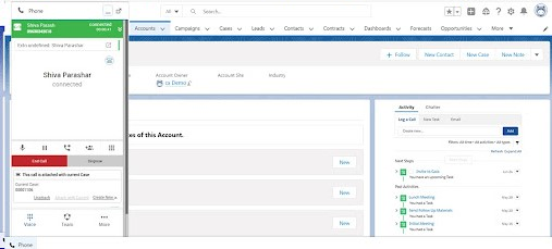 CTI Integration for Contextual Conversations